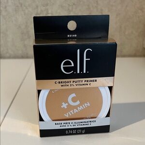 e.l.f. C-Bright Putty Primer - Black and Gold Packaging